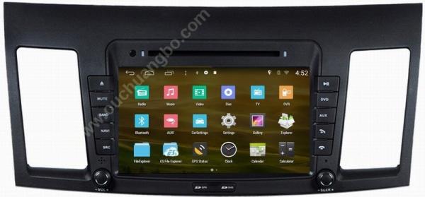 Ouchuangbo S160 Mitsubishi Lancer 2008-2011 audio DVD navi android 4.4 OS BT swc AUX USB