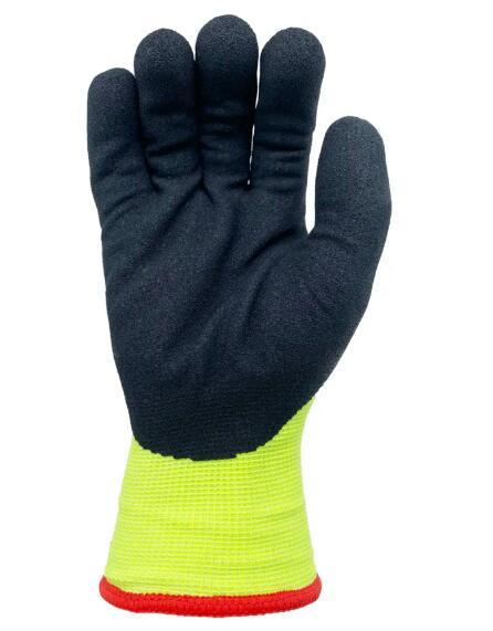24cm 25cm Winter Work Gloves Waterproof Nitrile Coated Cut Resistant Gloves
