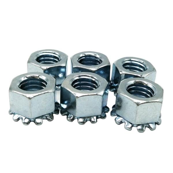 M8 Metal Self Locking Nut Stress Relieving Tempering Hexagon K-Kep