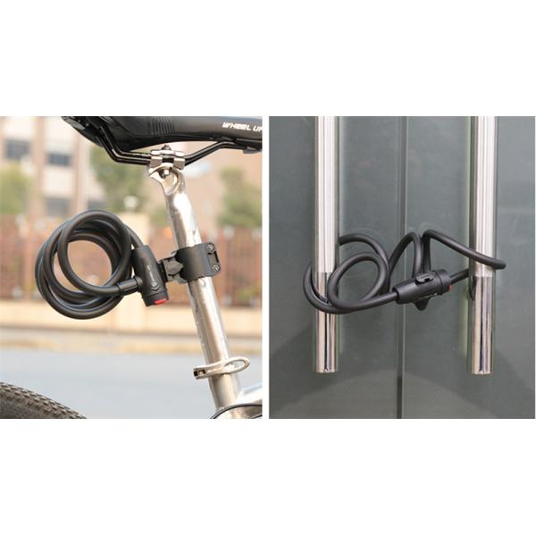 2022 Anti Theft Bike Steel Cable Lock Portable Security Padlock for Mountain MTB Bikes