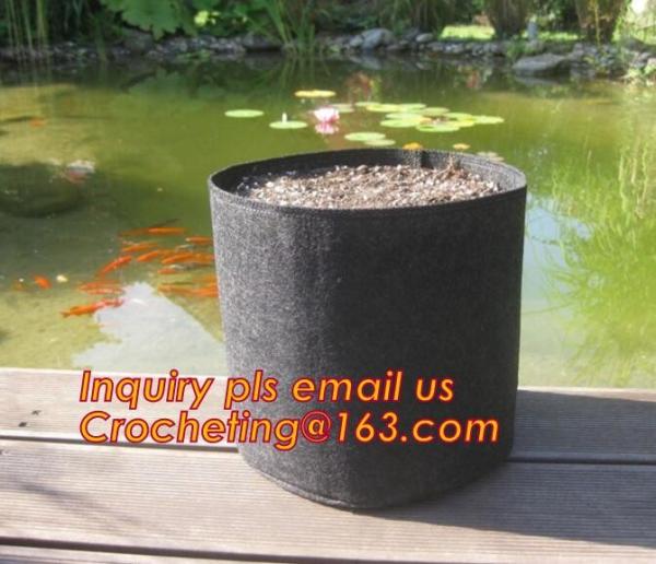 Garden Hanging Wall Felt Grow Bag,Felt Planting Bag , Wool Felt Grow Bag,Felt Planting Bag, Eco-Friendly Durable Light