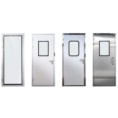Lab Equipment Stainless Steel Clean Door With Double Printing Glass And Sealing Strip