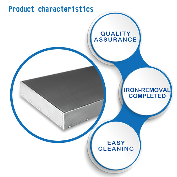 Магнита разделителя нержавеющей стали оборудования магнитного разъединения доска сильного магнитная