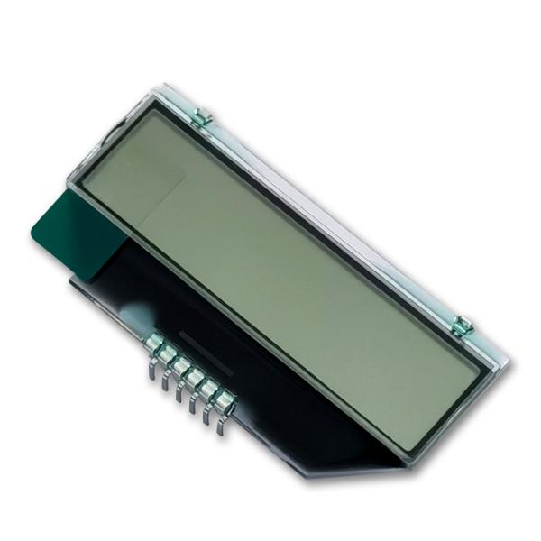 Exposição do Lcd do medidor de água mono, exposição de segmento 7 feita sob encomenda 42x10.5mm