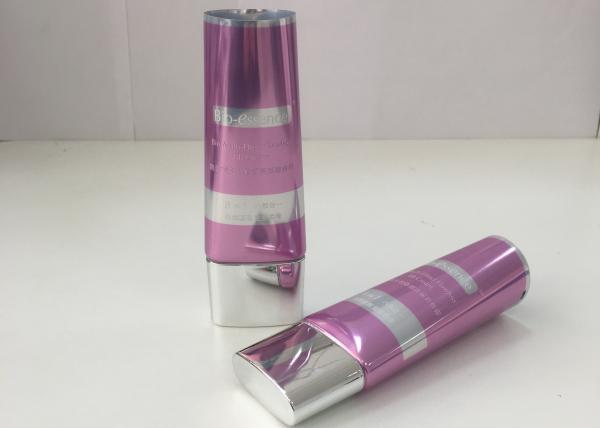 Coating Aluminum Laminated Flat Oval Tube ,Cosmetic Tubes For BB Cream