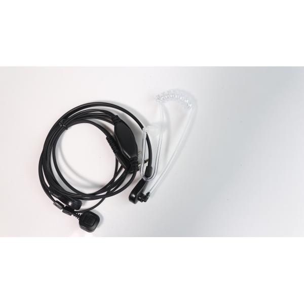 Microphone Earphone for Icom Two Way Radios Walkie-talkie Air Tube Wireless Delay Time