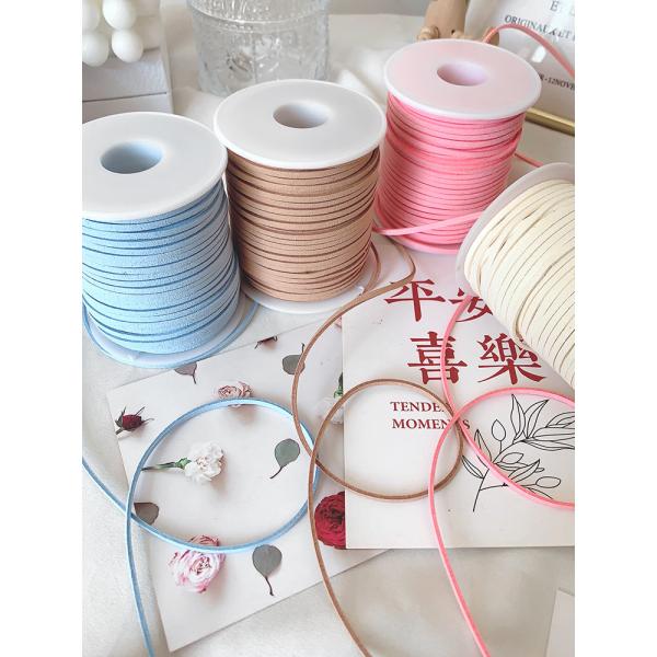 3мм шерстяная ленточка из кожи свинец ISO9001 Синяя ленточка из акса