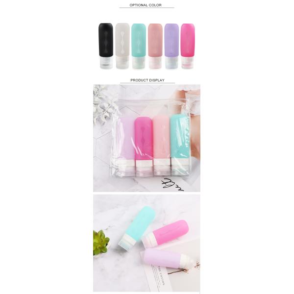 Refillable перемещение силикона доказательства утечки разливает по бутылкам для проводника шампуня