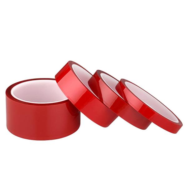 OEM die cut adhesive parts 0.05mm Polyester Film Heat Resistant Electrical Insulation Tape