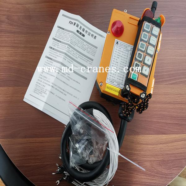 F24-10D Wireless Radio Remote Controller with Double Speed Control