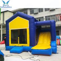 Rond extérieur d'équipement de terrain de jeu de videur gonflable coloré portatif combiné