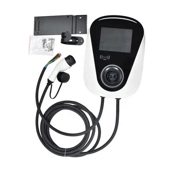 RDCC Factory Manufacturer Type 2 32a 3 Phase 7kw 22kw Ev Charging Station Wallbox Ev Charger For Ev Cars