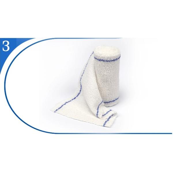 90g/m² 2.5cm*4.5m Stretched Crepe Medical Bandages