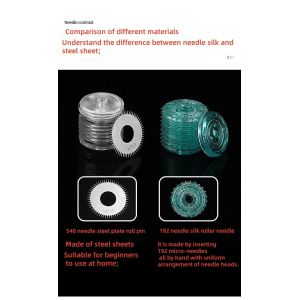 Rouleau d'acier à feuille d'acier à aiguille rouleau de peau 0,25 mm 0,12 mm