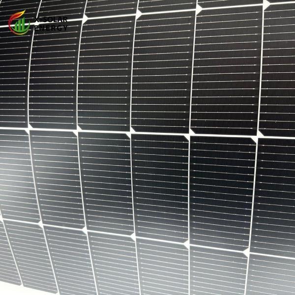 XSCM-580-T Poids léger 2260*1219*3mm Film mince Poly flexible Module solaire 23,8% Efficacité Panneau photovoltaïque Module BIPV