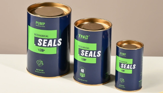 Shipment FCL Food Paper Tube Packaging Customizable Options with Iron Lid
