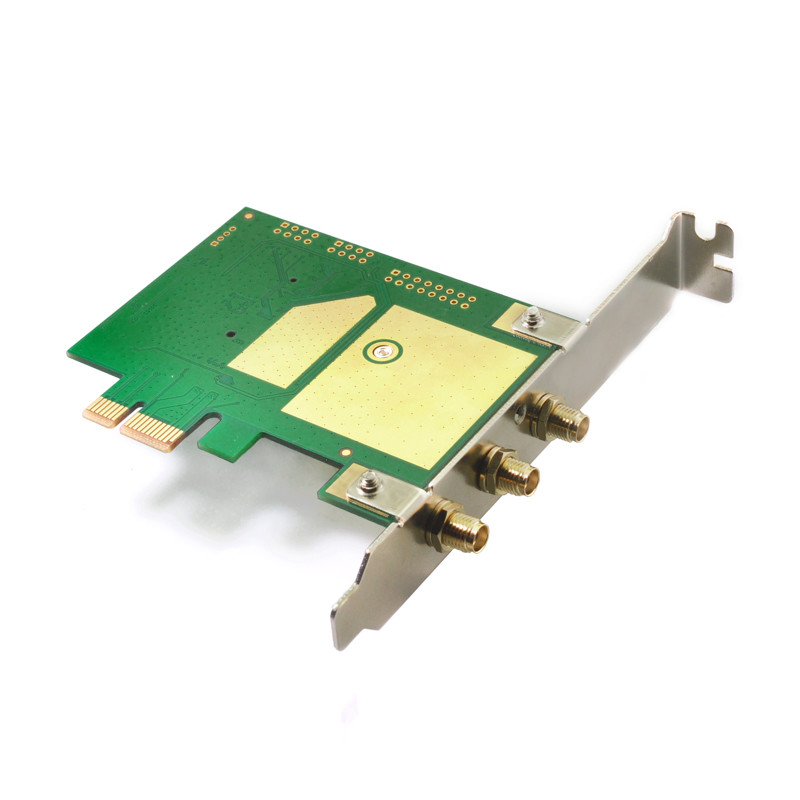BLE5.2 карта переходника беспроводной сети WiFi 6E QCA206X 3000Mbps карты беспроводной сети PCI e