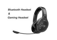 Rádio do DL sobre os auriculares da orelha, auriculares do jogo de 10kHz Bluetooth com Mic