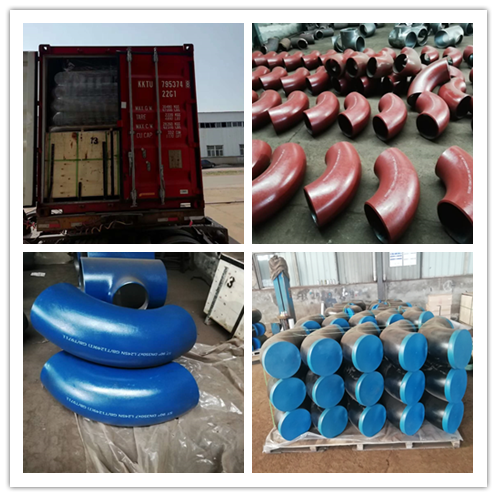 Штуцеры трубы Sch160 нержавеющей стали взрывать песка проталкивают штуцеры стальной трубы