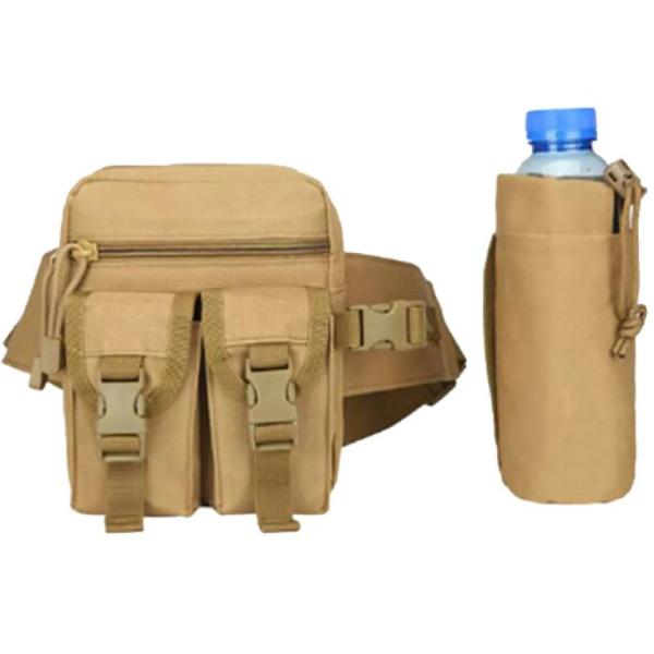 Отделяемые пакеты 800D Оксфорда военные Fanny с держателем бутылки с водой