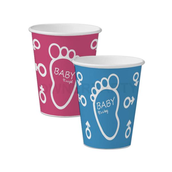 Cute Kids Party Decorations , Gender Reveal Disposable Party Tableware