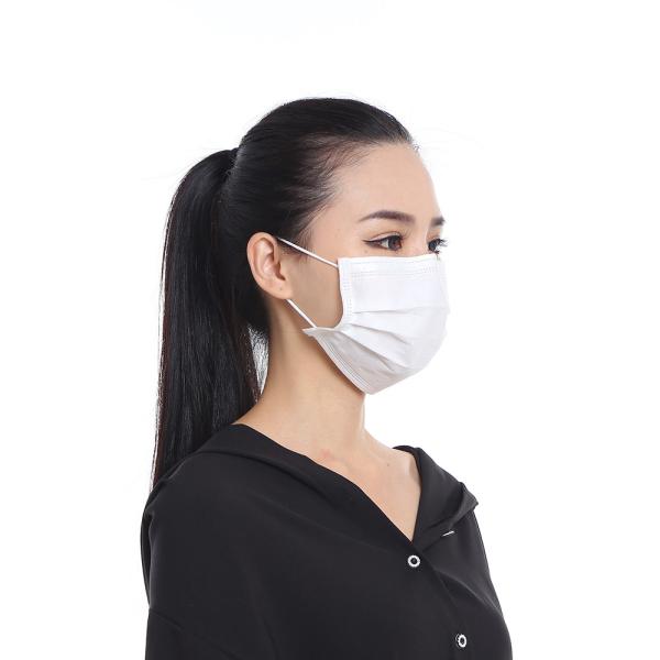 Customized 3 Ply Disposable Mask , Anti Virus Disposable Face Mask Personal Care