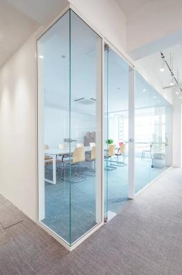 Soundproof Glass Glazed Aluminum Curtain Wall For Modern Building Construction