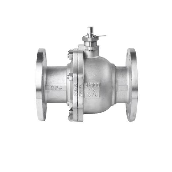 304/316 válvula de bolas flotante de acero inoxidable con accionamiento neumático eléctrico manual