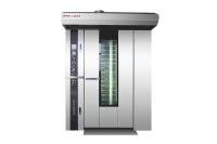 Forno giratório da cremalheira de 3 biscoitos do brinde da pizza da fase 380V 3.1KW