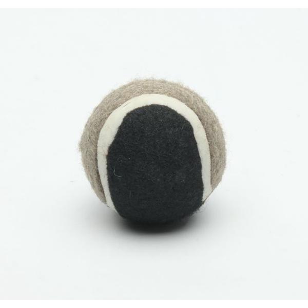 Customized logo printing pet toy tennis ball pet toy rubber