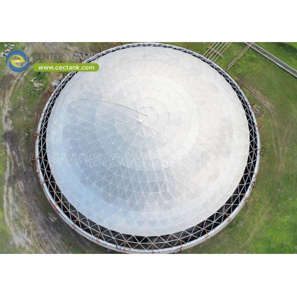 Center Enamel can Provide Aluminum Dome Roofs for drilling fluids tank