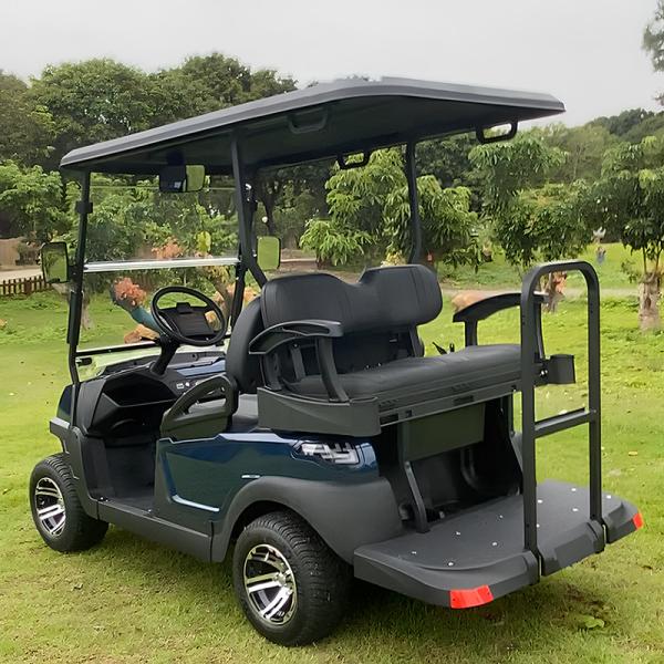High Comfort Electric Golf Cart 4 Seaters Designed Strong Power Customizable Accessories