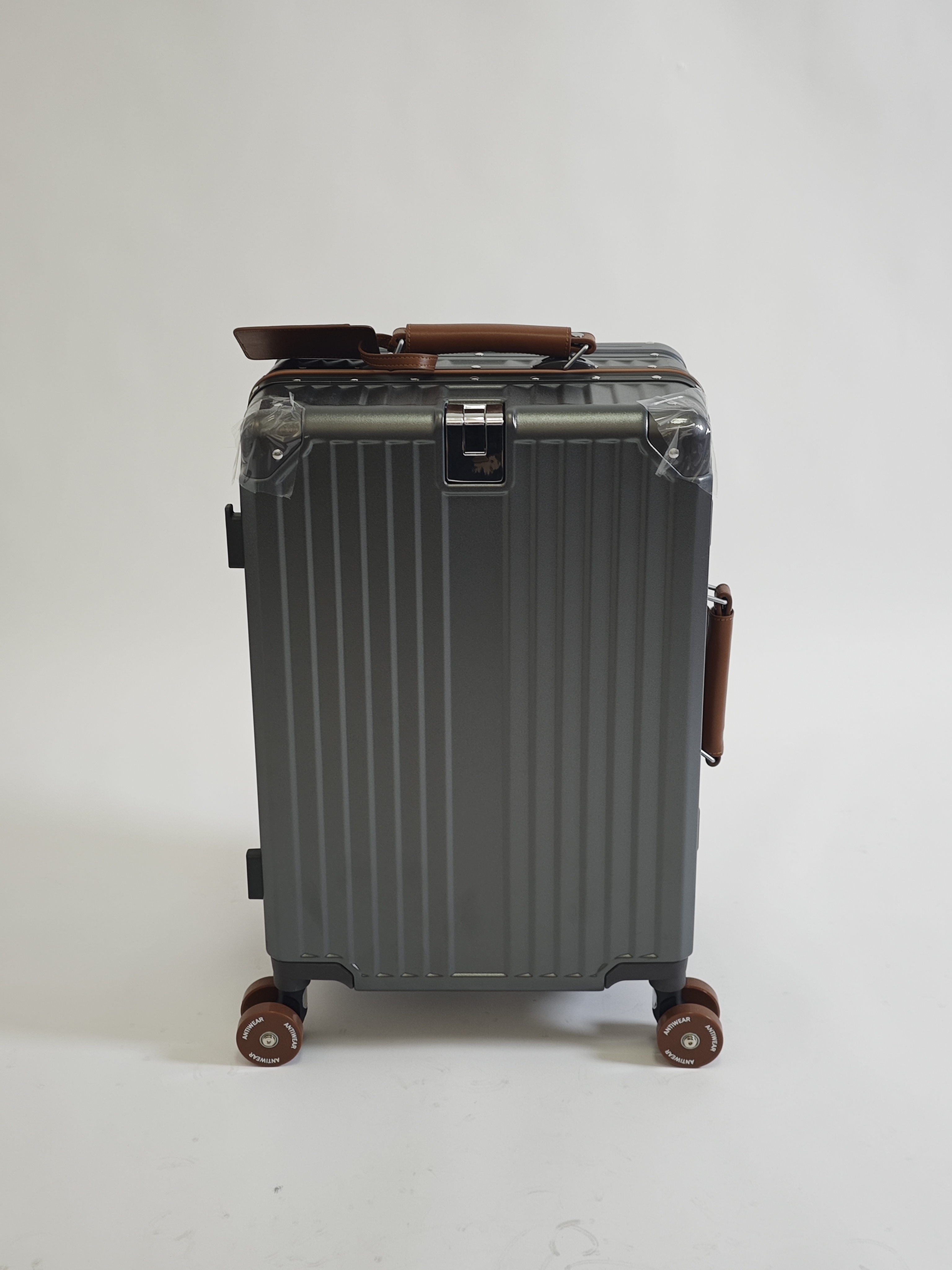 Unisex Large Trolley Case Suitcase Aluminum Frame Durable PC Material TSA Full Travel Luggage Set Fashionable Spinner Outdoors