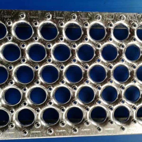 Diamond Hole Grip Strut Safety Grating Aluminum Plate 300-600mm