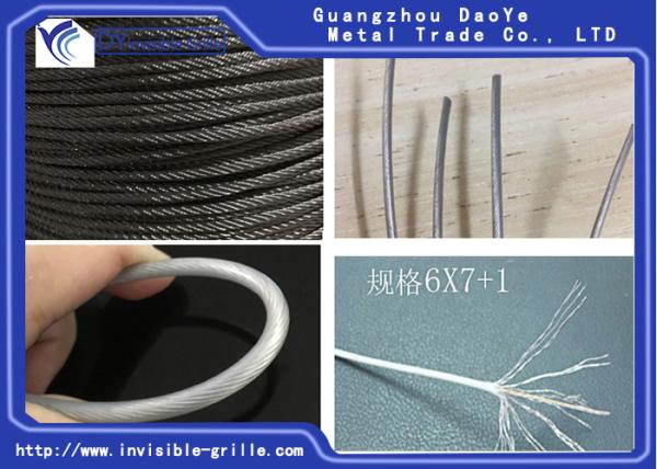 Fast Installation Balcony Invisible Grille Easy Escape During Emergency