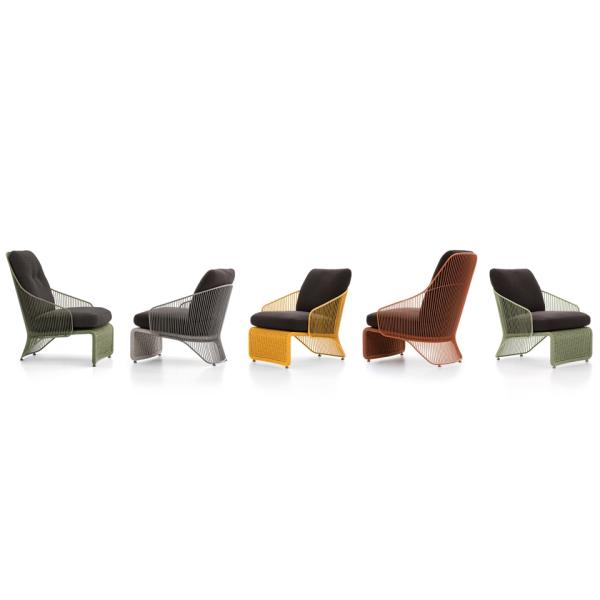 Outdoor Home Furniture Modern Rope Sofa Chair with Customized Modern Design Style
