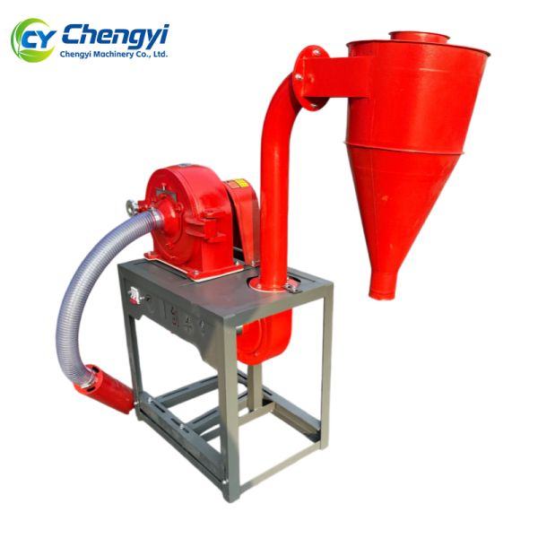 Self priming Crusher Grinder Machine For Grain Feed Processing Use