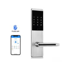 Fermeture de porte à clavier intelligent avec application Bluetooth TTlock