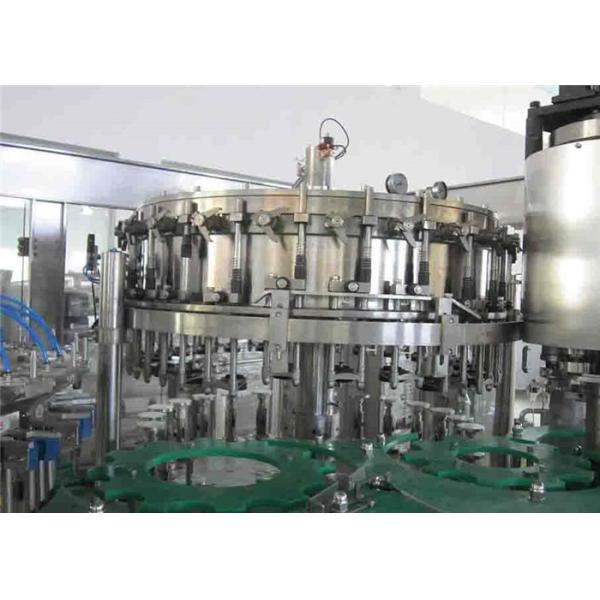 Stainless Steel Beverage Filling Machine 150 ML - 5000 ML Capacity With PVC Plastic Bottle