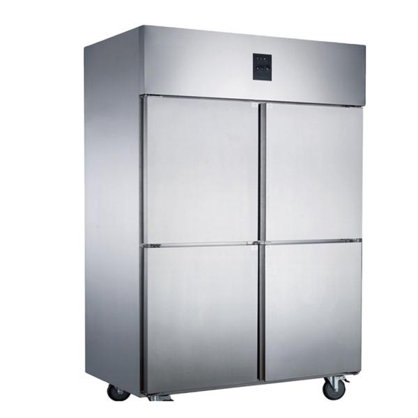 220V Digital Temperature Control Double-Temperature Kitchen Beverage Cooler LED Restaurant Air Compressor Refrigeration