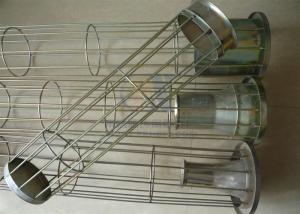 Dust / Liquid Filter Bag Cage Industrial Steel Dust Collector Cages