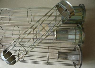 Dust / Liquid Filter Bag Cage Industrial Steel Dust Collector Cages