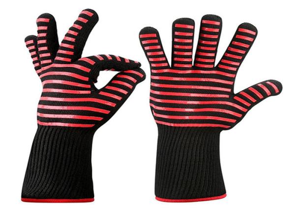 Baking Heat Resistant Work Gloves Silicone Strips For Oven / Microwave