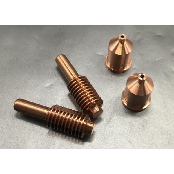 Torch Consumables Plasma Cutting Nozzle , Electrode  Retaining Cap