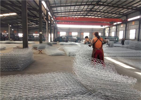 Galfan Gabion Basket 2x1x0.3m for Bank Stabilization