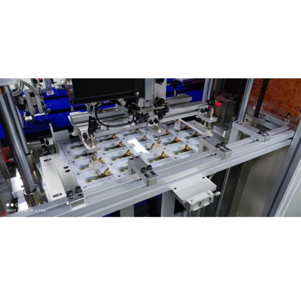 Высокоскоростной полноавтоматический перфоратор YLP-FA-600 для ПВХ ABS PET PETG и бумажной карты