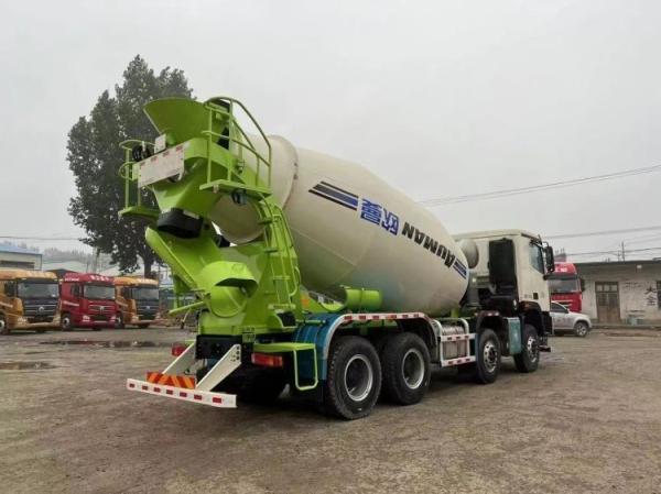 High Load Moment 12 Cubic Concrete Mixer Truck for Building Material Shops Efficiency