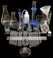 Bouteilles en verre de laboratoire acide de matériaux, conduction thermique en verre de laboratoire de la Science basse