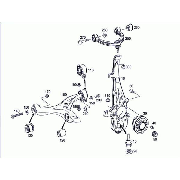 2113203889 2113203989 Stabilizer Link For MERCEDES BENZ W211 C219 W166 X166