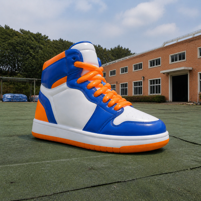 Custom Giant Inflatable Sneaker Advertising Model with Detailed Laces Full Color Printing and Brand Logo